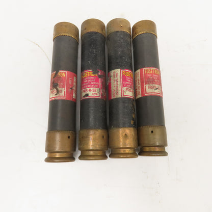 Bussmann FRS-R-35 35A 600V Time Delay Class RK5 Fuse Lot Of 4