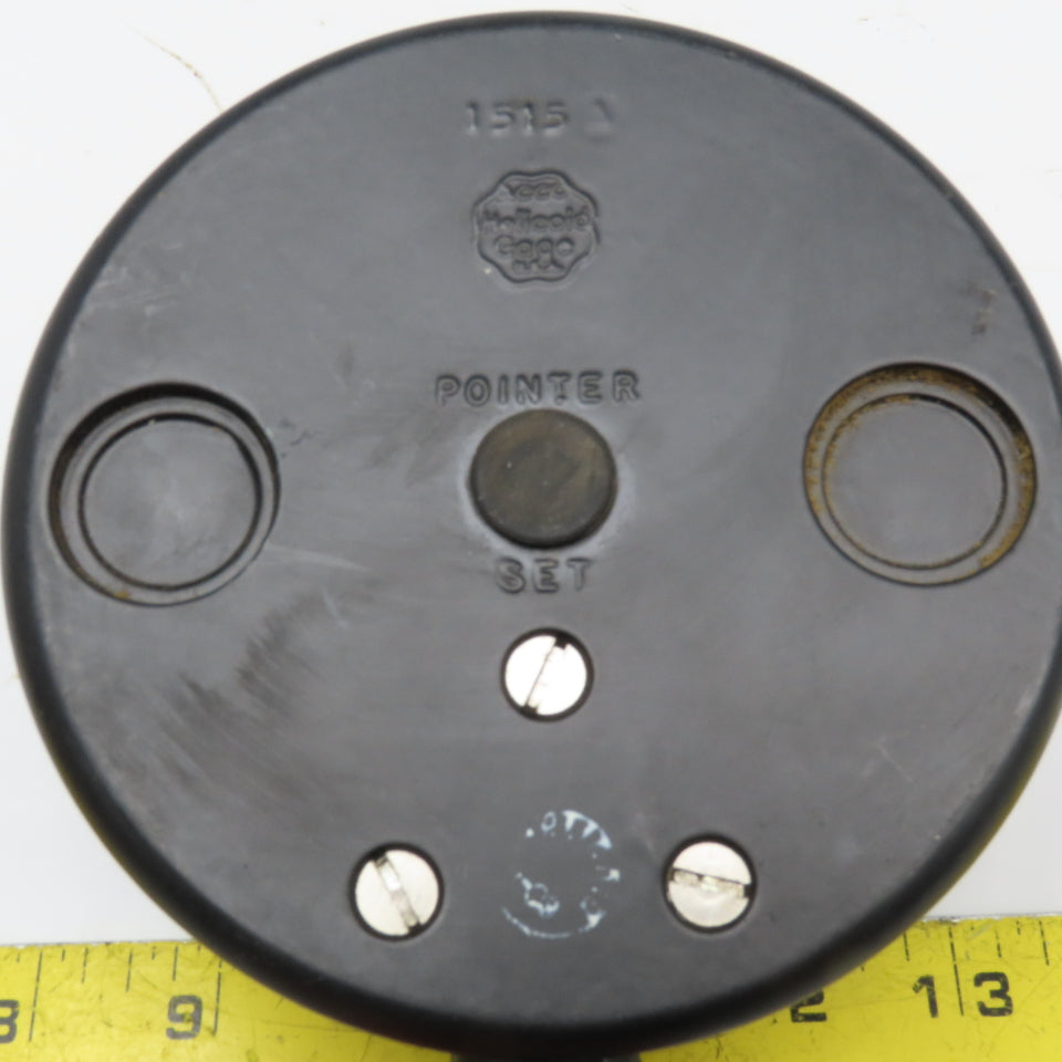 Helicoid 2247 5" Dial Pressure Gauge 0-1500PSI Steel Body With Pointer Set