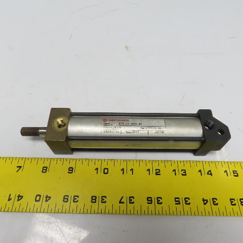 Norgren ETC 3/8-REV #0 Pneumatic Air Cylinder 1-1/8" Stroke 4" Bore 150PSI