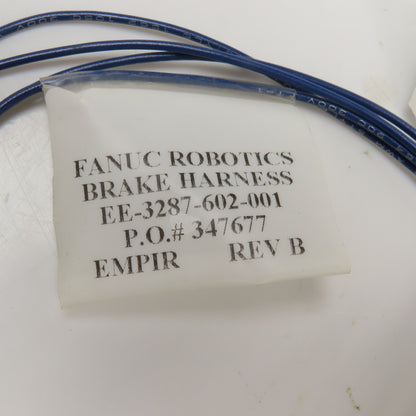 Empire Products For Fanuc EE-3287-602-001 Brake Opener Harness CP To 3 Axis