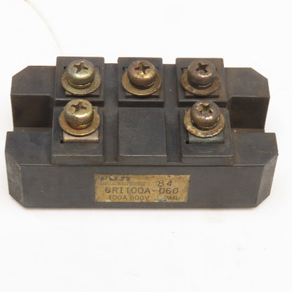 Fuji Electric 6R100A-060 600V 100A Bridge Rectifier Diode