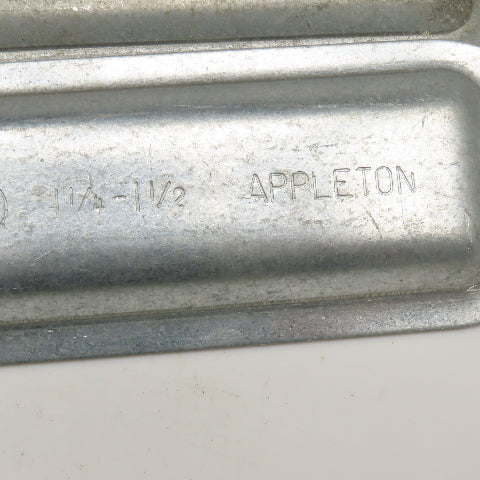 Appleton 1-1/4" To 1-1/2" Cover Plate Condulet Conduit Body LB Lot Of 3