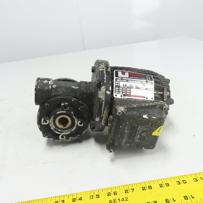 Isgev AES 63 B 4 60:1 Ratio 0.18/0.22kW Gear Reducer 22/26RPM Out 230/460V 3PH
