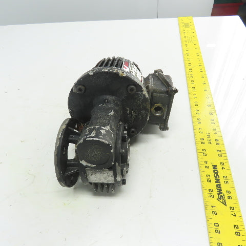 Isgev AES 63 B 4 60:1 Ratio 0.18/0.22kW Gear Reducer 22/26RPM Out 230/460V 3PH