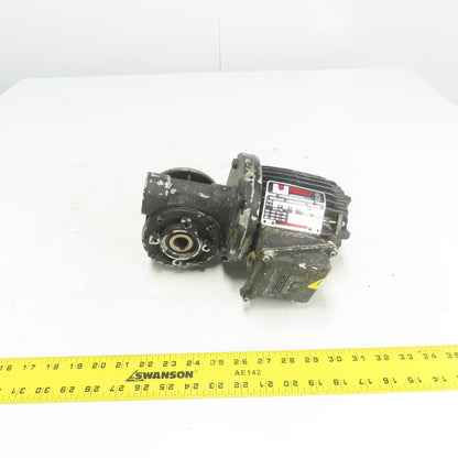 Isgev AES 63 B 4 60:1 Ratio 0.18/0.22kW Gear Reducer 22/26RPM Out 230/460V 3PH