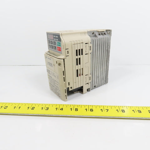 Yaskawa CIMR-JU2A0006BAA J 1000 1HP Variable Frequency Drive 240V Parts/Repair
