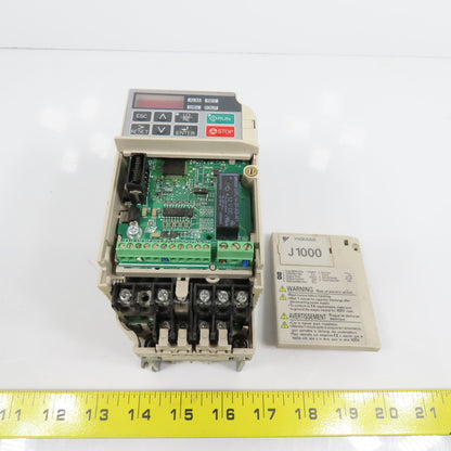 Yaskawa CIMR-JU2A0006BAA J 1000 1HP Variable Frequency Drive 240V Parts/Repair