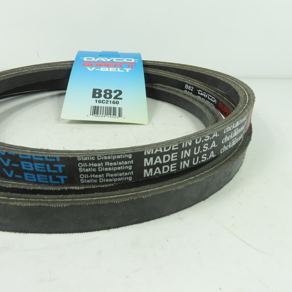 Dayco B82 Super II V-Belt 16C2160 5/8" Wide 0.4" Thick