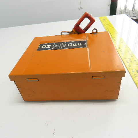 General Electric THN3361 30A 600VAC 250VDC 3 Pole Safety Disconnect Switch