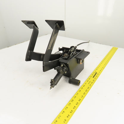 Nissan 2-Pedal Foot Brake Controls Assembly From A MGU1E2A25LV Forklift