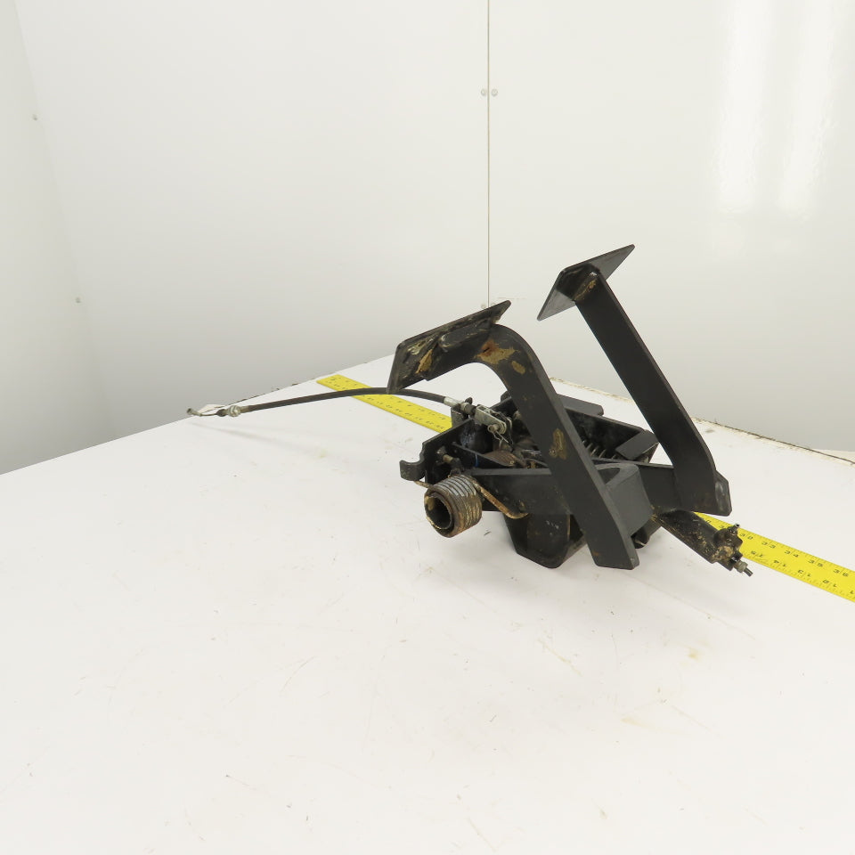 Nissan 2-Pedal Foot Brake Controls Assembly From A MGU1E2A25LV Forklift