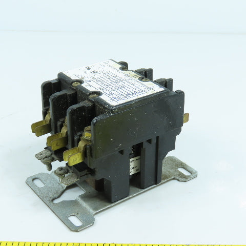 Products Unlimited 3100-30I7216AT 30A 600VAC 7.5HP Power Contactor 24VAC Coil