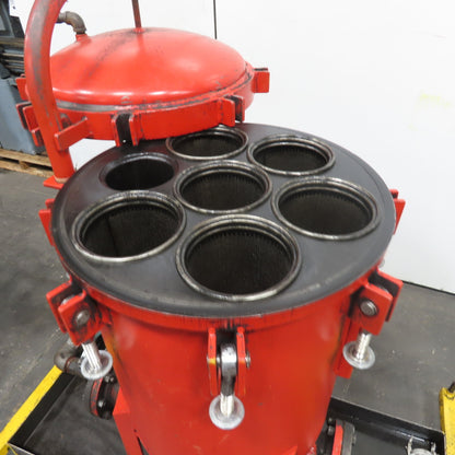 Oakville 6-Bag Liquid Bag Filter Treatment Vessel System 150PSI At 400°F