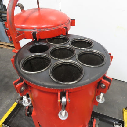 Oakville 6-Bag Liquid Bag Filter Treatment Vessel System 150PSI At 400°F