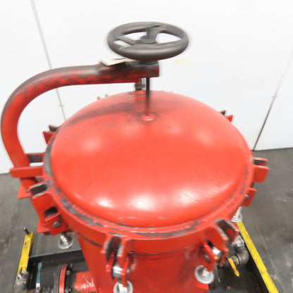 Oakville 6-Bag Liquid Bag Filter Treatment Vessel System 150PSI At 400°F