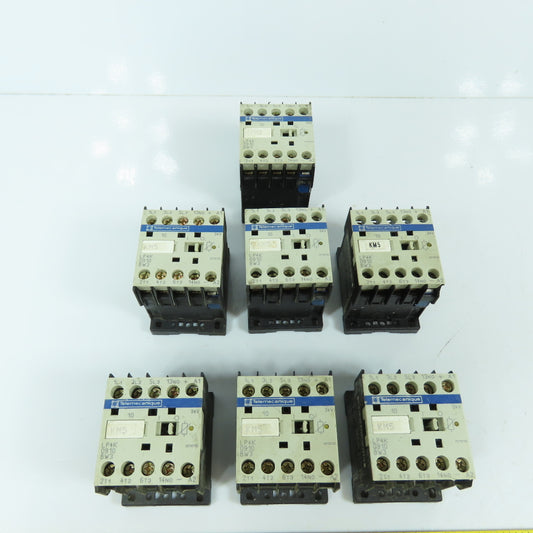 Telemecanique LP4K0910BW3 9A 5HP 600VAC 3-Pole Contactor 24VDC Coil Lot/7