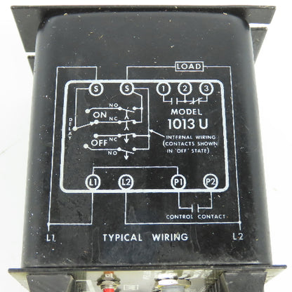 ISSC Kanson 1013UL-1-H-3-C 1013 U Programmable Timer 0.3-30 Sec 115VAC