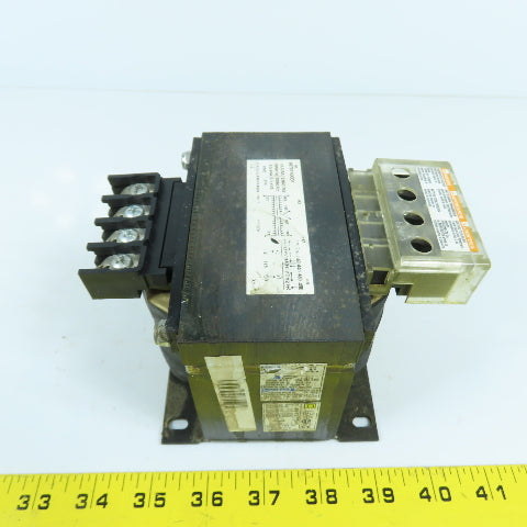 Square D 9070T500D1 0.5kVA Control Transformer Pri 220-480V Sec 110-120V