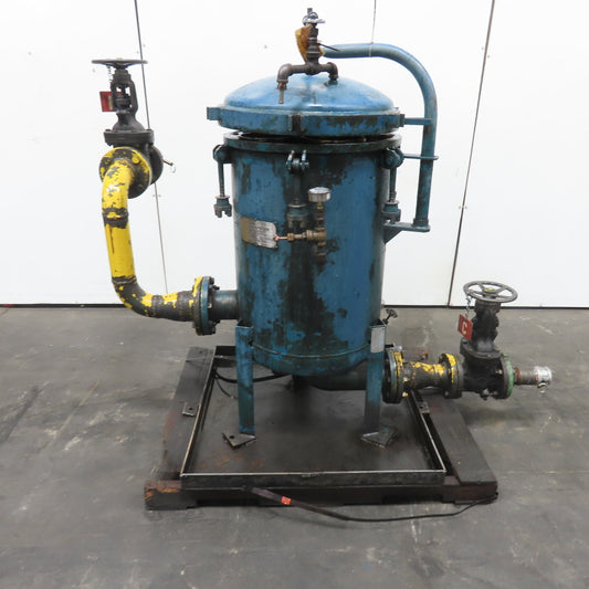 Oakville RB5B2L 5-Bag Liquid Bag Filter Treatment Vessel System 100PSI At 200°F
