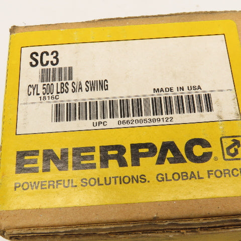 Enerpac SC3 500Lbs. Force Workholding Swing Clamp .78" Stroke