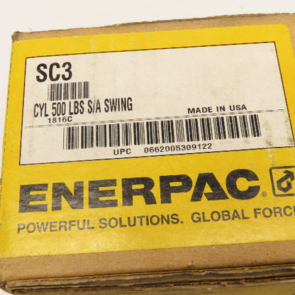 Enerpac SC3 500Lbs. Force Workholding Swing Clamp .78" Stroke