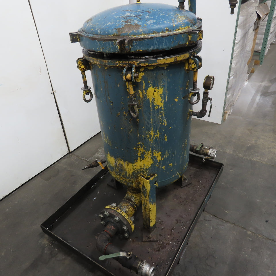 Oakville RB5B2L 5-Bag Liquid Bag Filter Treatment Vessel System 100PSI At 200°F
