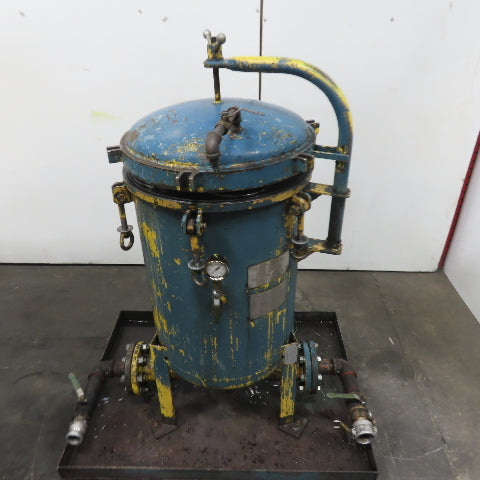 Oakville RB5B2L 5-Bag Liquid Bag Filter Treatment Vessel System 100PSI At 200°F