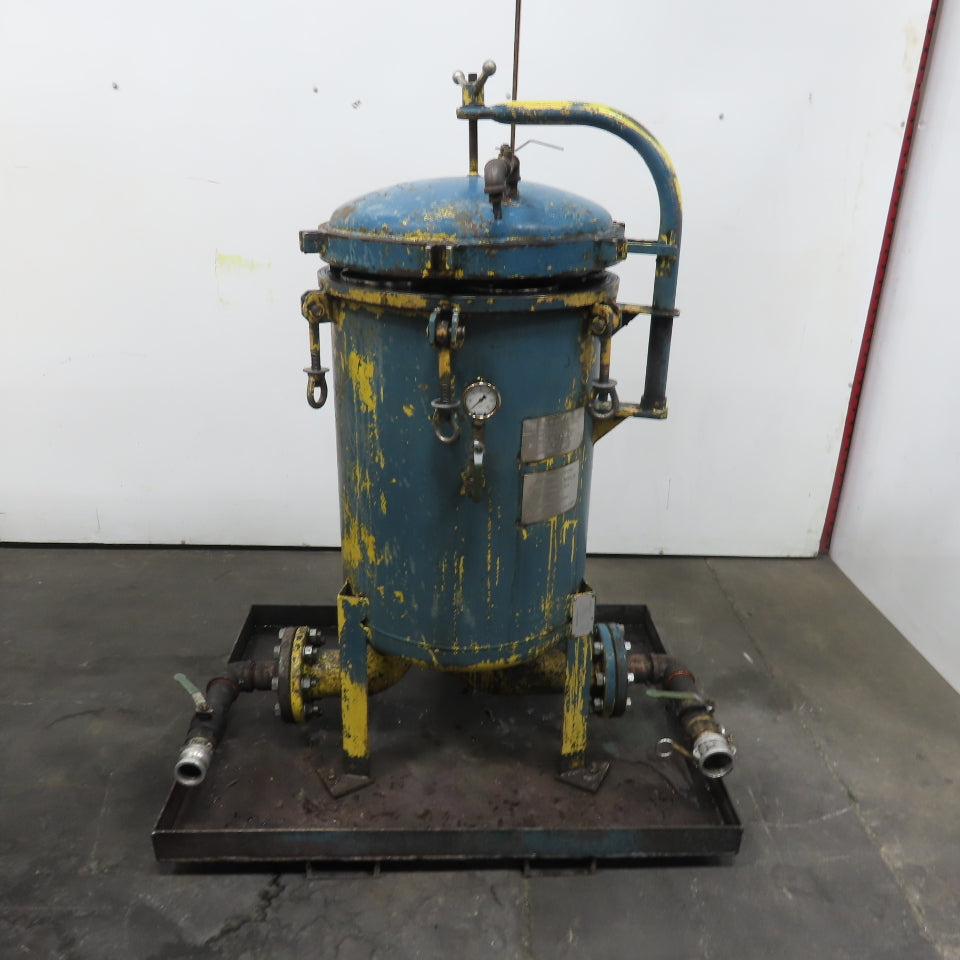 Oakville RB5B2L 5-Bag Liquid Bag Filter Treatment Vessel System 100PSI At 200°F