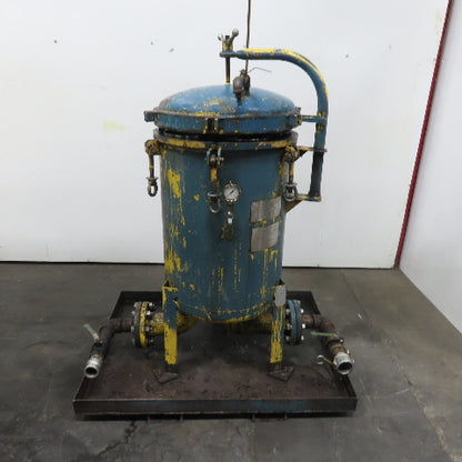 Oakville RB5B2L 5-Bag Liquid Bag Filter Treatment Vessel System 100PSI At 200°F