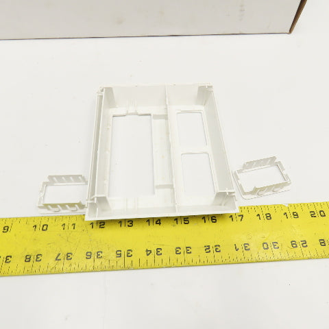 Wiremold 5007C-2ABWH Access 5000 Deep Device White Plate Fitting Lot Of 20