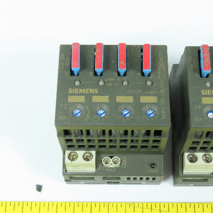 Siemens 6EP1 961-2BA00 Sitop 4-Channel Diagnostics Module 24VDC Lot Of 5