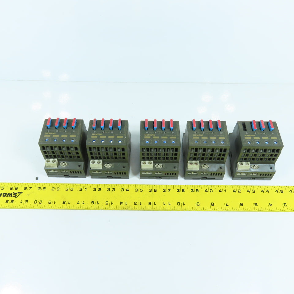 Siemens 6EP1 961-2BA00 Sitop 4-Channel Diagnostics Module 24VDC Lot Of 5