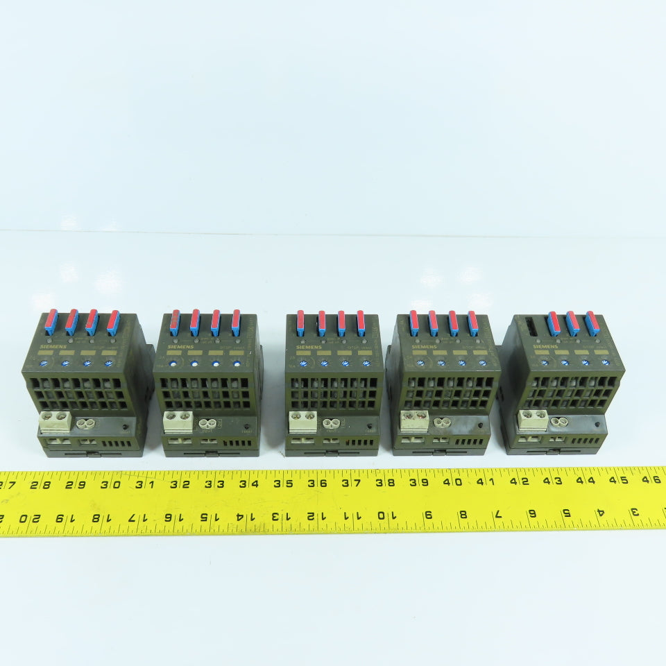 Siemens 6EP1 961-2BA00 Sitop 4-Channel Diagnostics Module 24VDC Lot Of 5