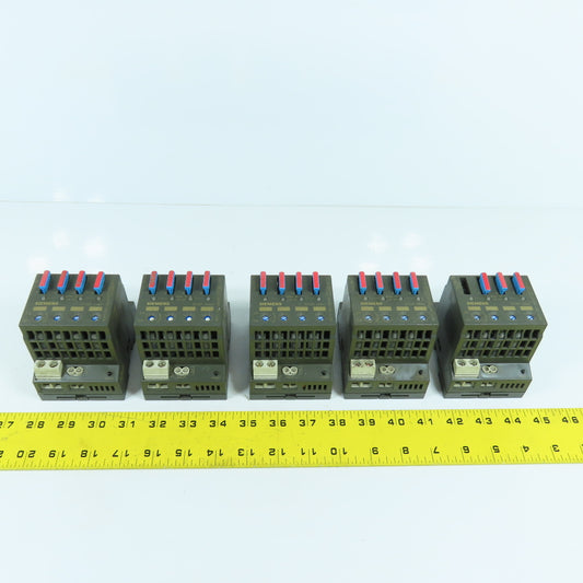 Siemens 6EP1 961-2BA00 Sitop 4-Channel Diagnostics Module 24VDC Lot Of 5