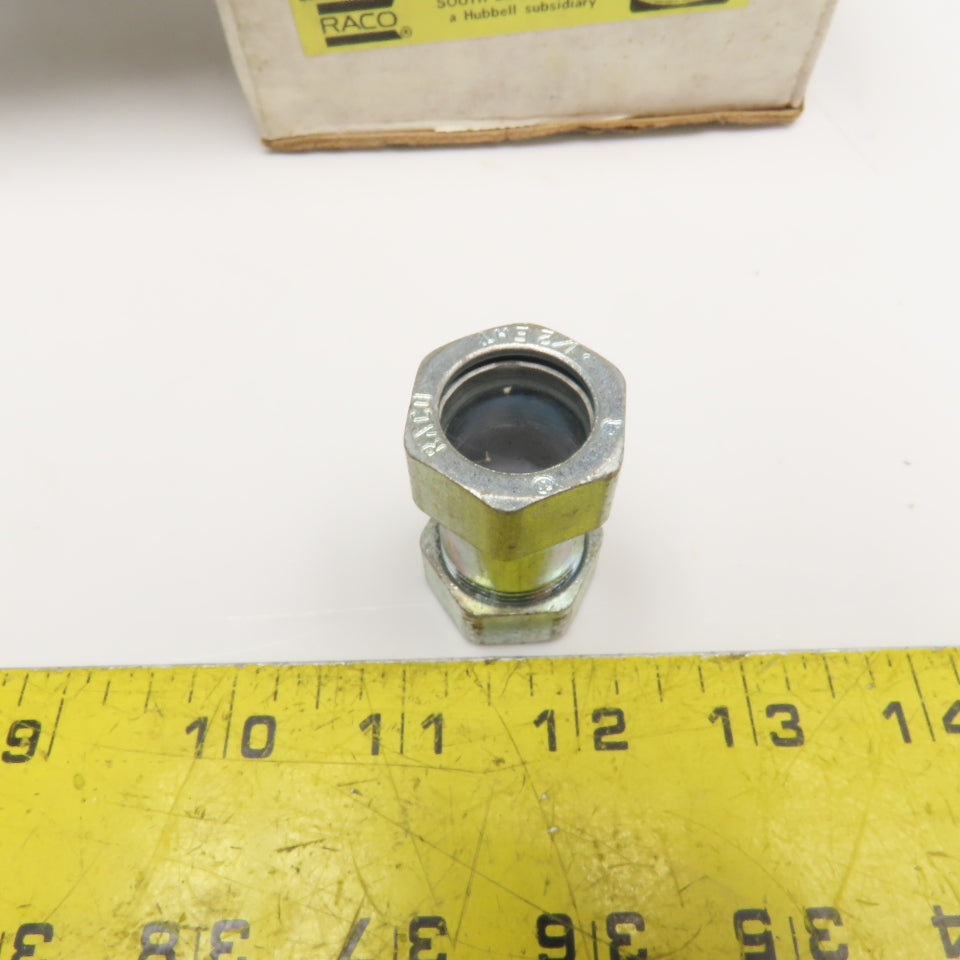 Raco 2922 1/2" Compression Type EMT Coupling Concrete Tight Lot Of 45