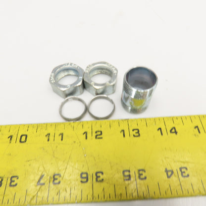 Raco 2922 1/2" Compression Type EMT Coupling Concrete Tight Lot Of 45