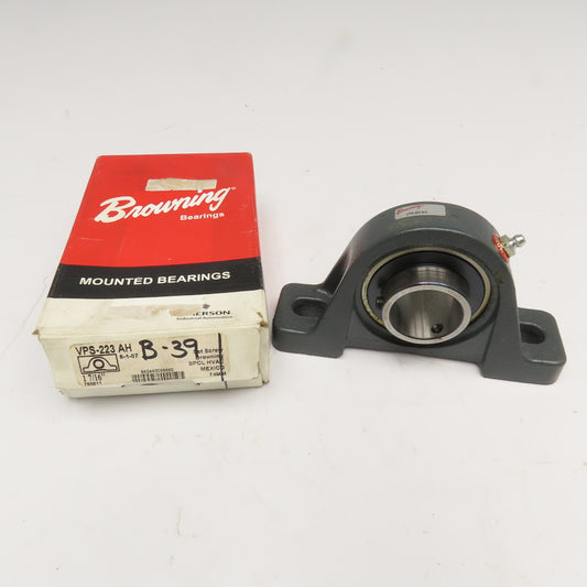 Browning VPS-223 AH 1-7/16" Bore 2 Bolt Pillow Block Bearing