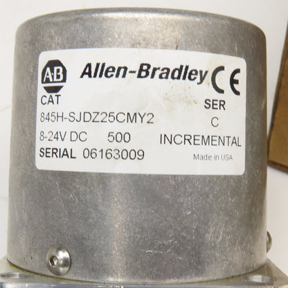 Allen Bradley 845H-SJDZ25CMY2 8-24VDC Incremental Encoder
