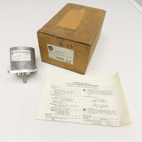 Allen Bradley 845H-SJDZ25CMY2 8-24VDC Incremental Encoder