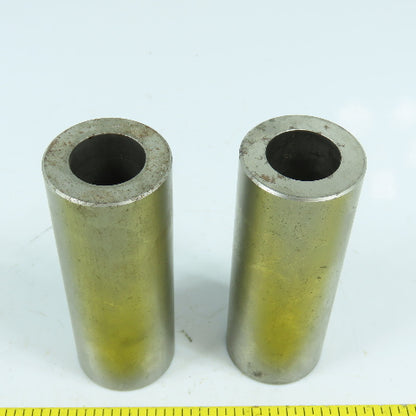 7/8" ID x 1-1/2" OD Press In Shoulderless Drill Bushing 4" Long Lot Of 2
