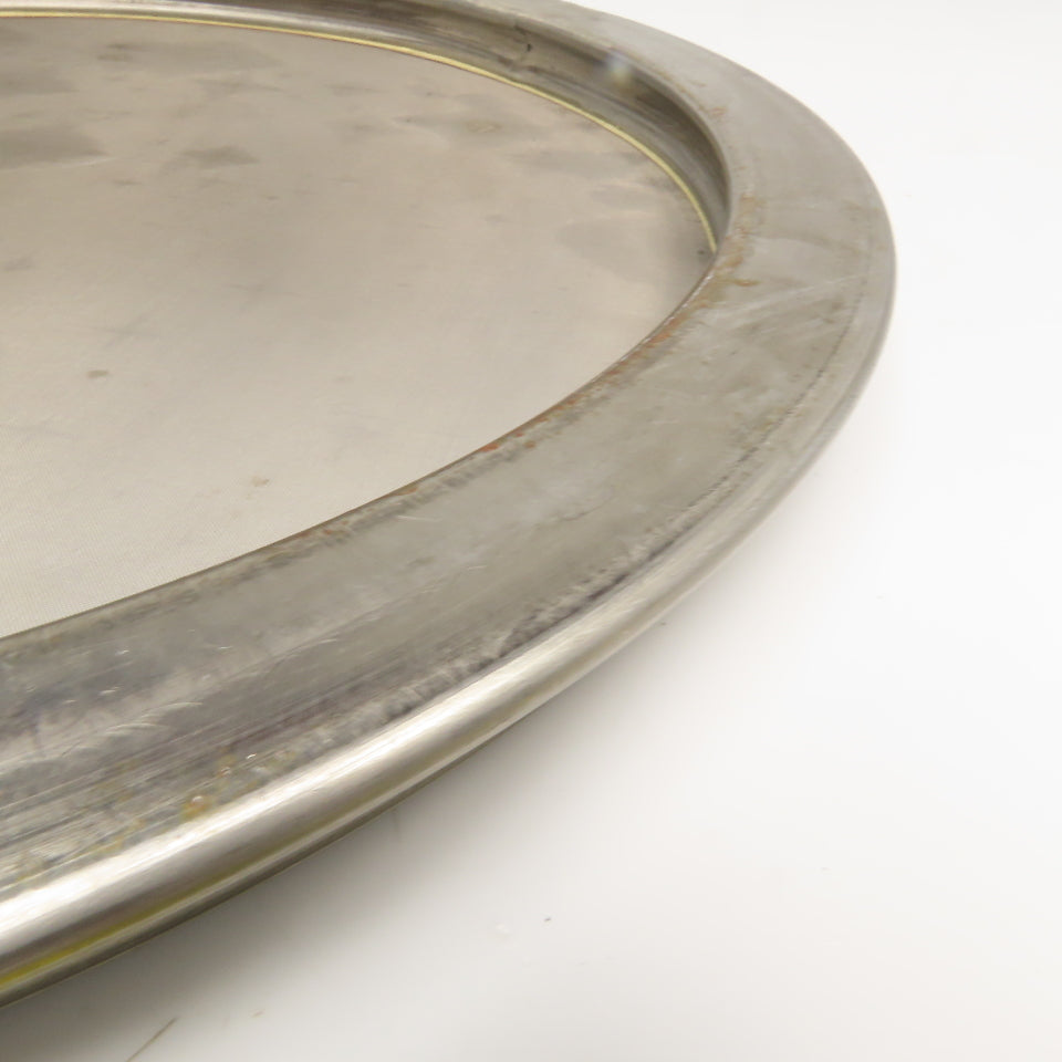 R18D 181407 18" Fine Mesh Shifting Screen Sieve 80 Mesh Stainless Steel
