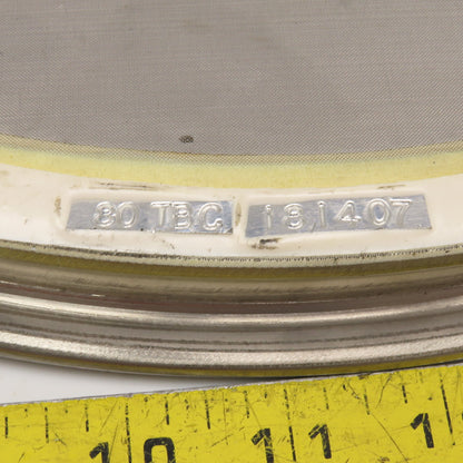 R18D 181407 18" Fine Mesh Shifting Screen Sieve 80 Mesh Stainless Steel