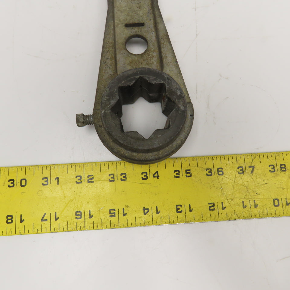 PDC Co. K4-499 Aluminum Valve Handle 1-1/4" Square 12" OAL
