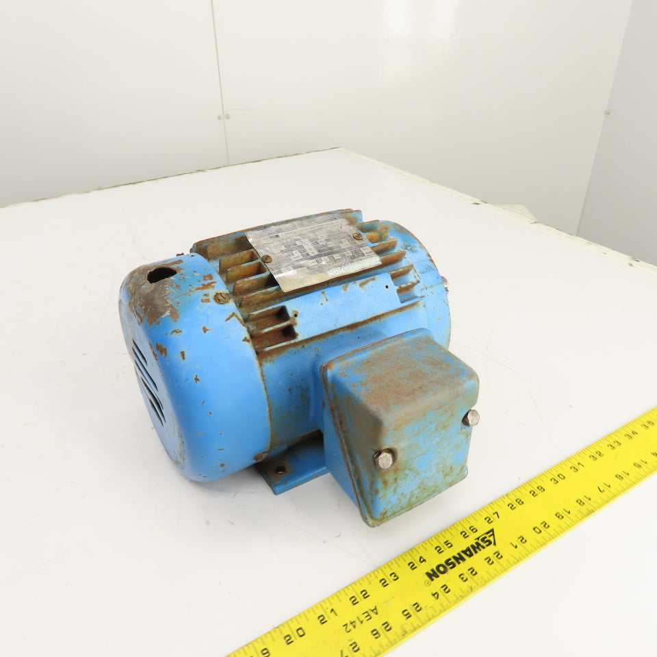Marathon Type TFS 2HP AC Electric Motor 208-230/460V 3PH 1740RPM 145T Frame