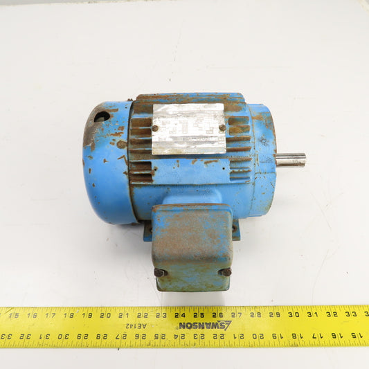 Marathon Type TFS 2HP AC Electric Motor 208-230/460V 3PH 1740RPM 145T Frame
