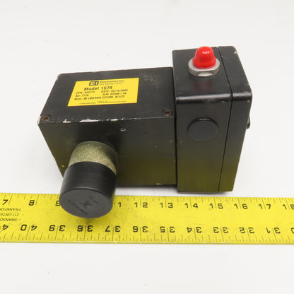 Electronics Inc. Model 1578 MagnaValve Shot Peening Control 30 Lbs./Min CCW20