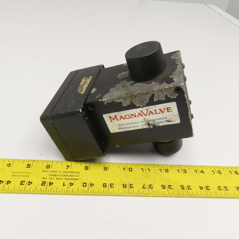 Electronics Inc. Model 1578 MagnaValve Shot Peening Control 30 Lbs./Min CCW20