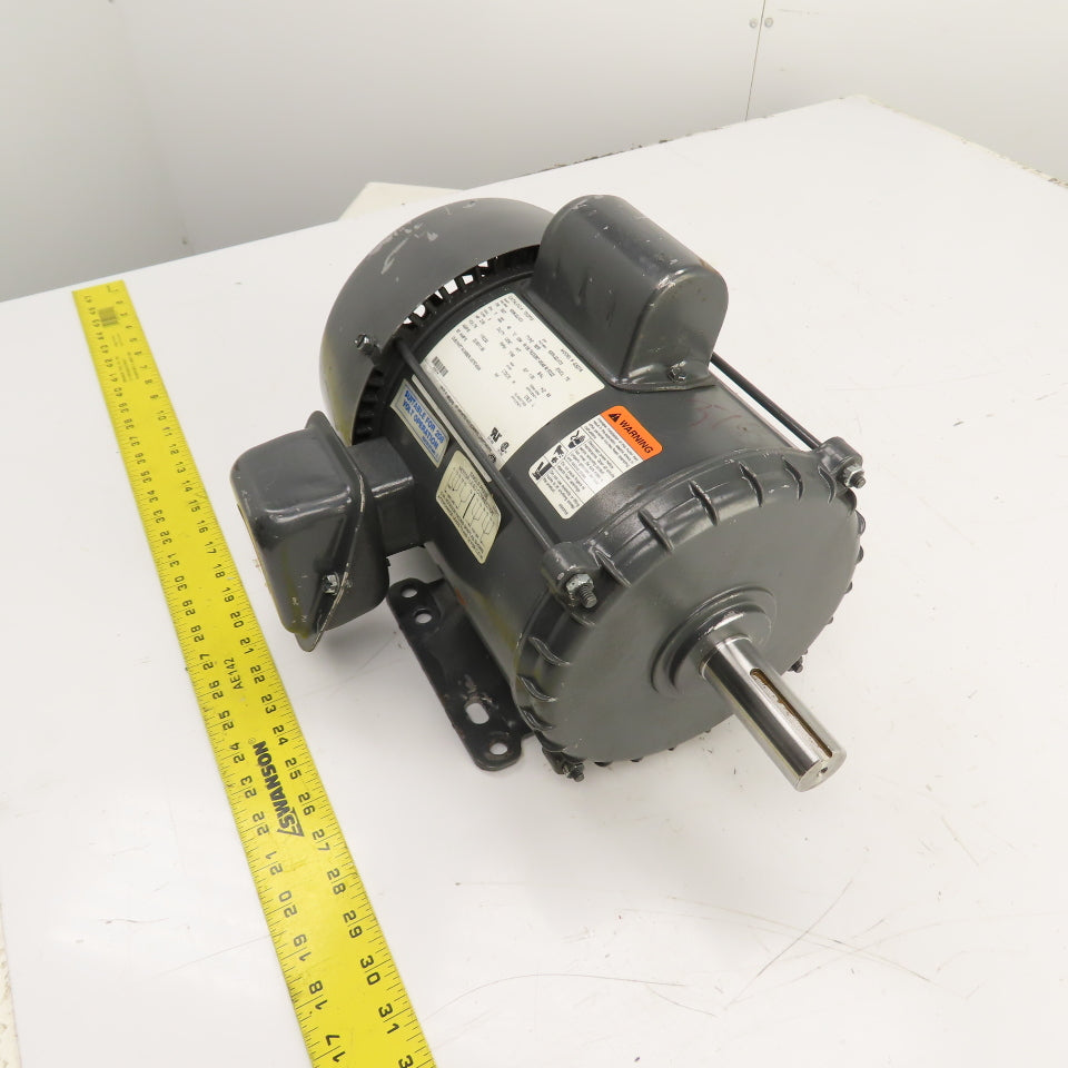 Nidec US T2C2P18 G527A 2HP AC Electric Motor 115/208-230 1PH 1740RPM 182T Frame