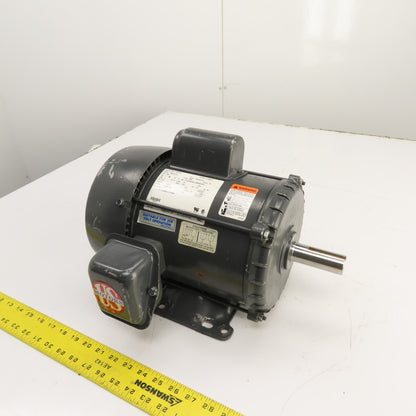 Nidec US T2C2P18 G527A 2HP AC Electric Motor 115/208-230 1PH 1740RPM 182T Frame