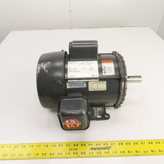 Nidec US T2C2P18 G527A 2HP AC Electric Motor 115/208-230 1PH 1740RPM 182T Frame